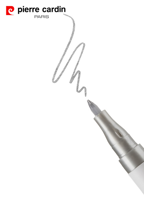 Pierre Cardin Nail Art Pen Tırnak Kalemi - Metallic Silver